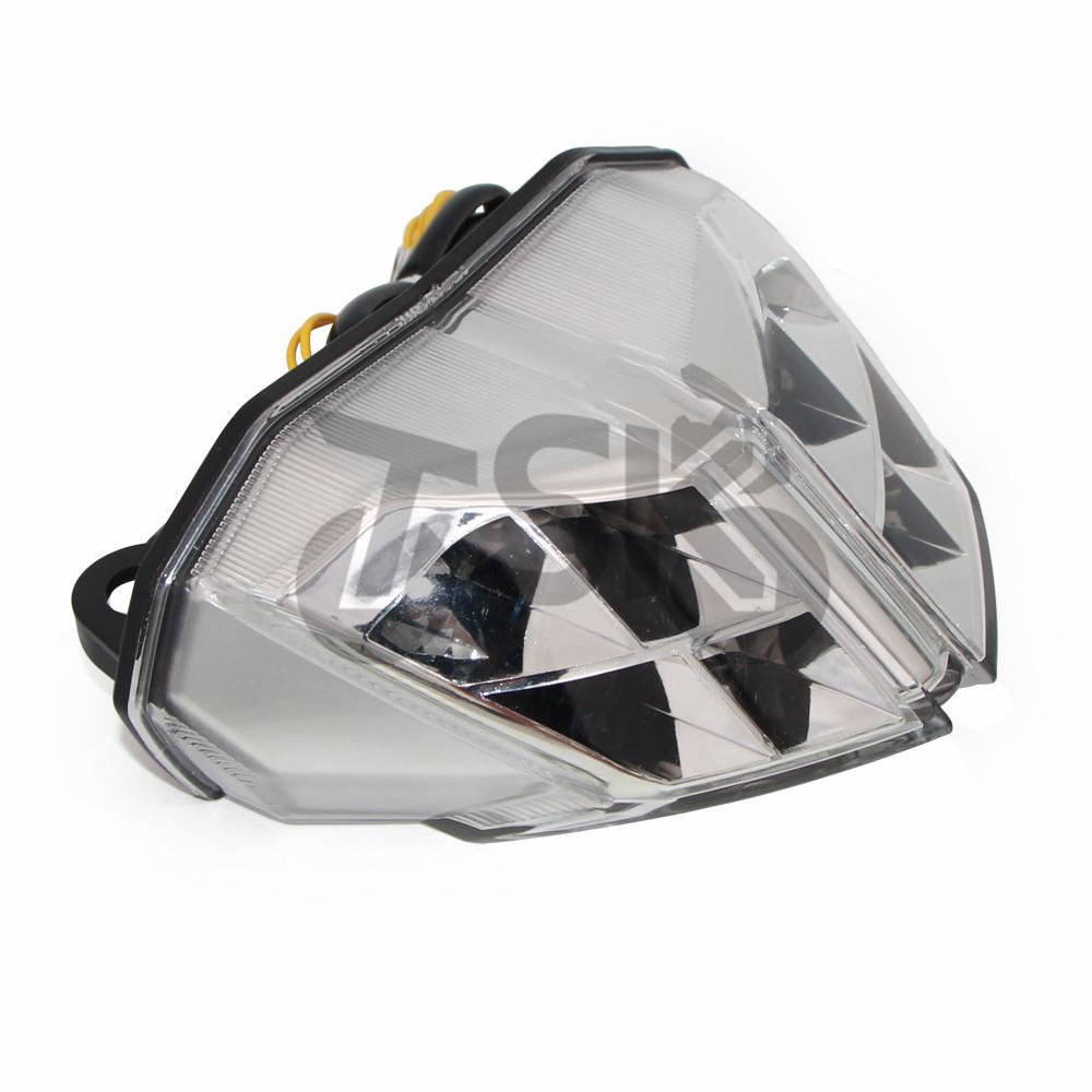 LED Motorcycle Taillight For DUCATI Streetfighter S 2010-2011 For DUCATI 848 2012-2015 Brake Turn Signals Integrated