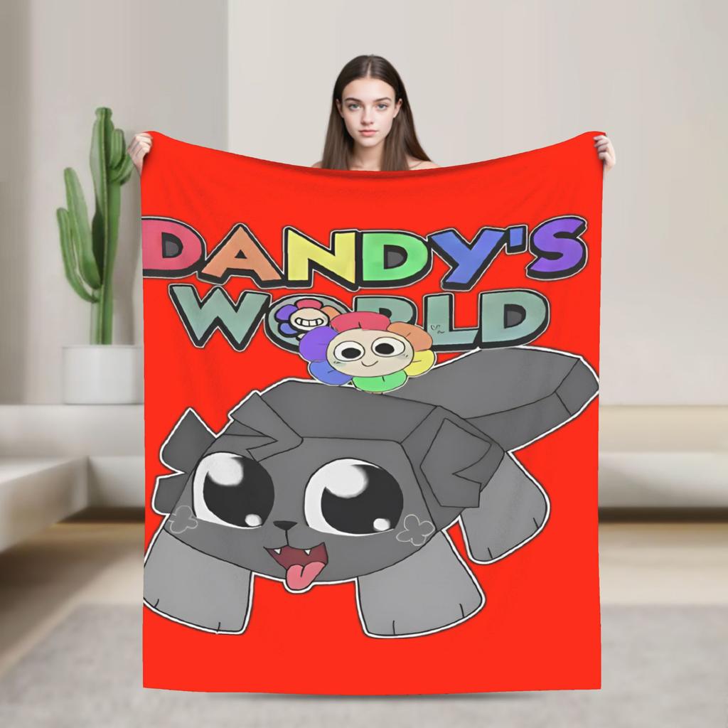 Dandy's World Soft Warm Blanket Goob  Children Plush Throw Blanket Street Trend Living Room Flannel Bedspread Sofa Bed Cover