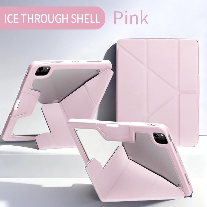 Y Fold Magnetic Case For iPad 12th 11th Smat Cover iPad 10th Air 5 4 10.9 iPad Air 11 M4 Pro 11 7th 9th 8th GEN 10.2 10.5 Shell