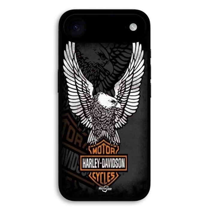 Coque de téléphone - MANIACASE - iPhone 17 Air - Silicone - Logo aigle - Souple