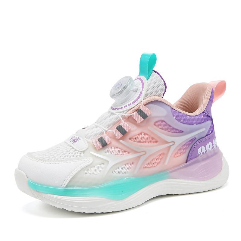 Running Luminous Mesh Tide Shoes Sneakers Girls Shoes New Boys Spring Summer 2025 Children's Breathable Casual Shoes