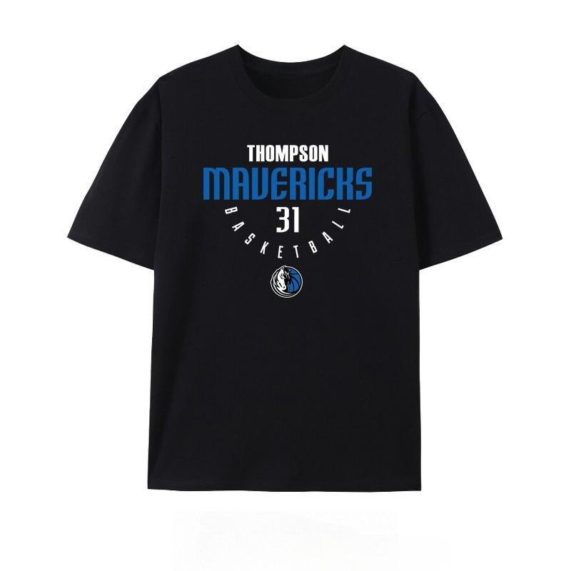 2025 Summer New Dallas Maverick Doncic 11 Kyrie Irving Same American Short-sleeved T-shirt Casual Men's Sports Training Clothes