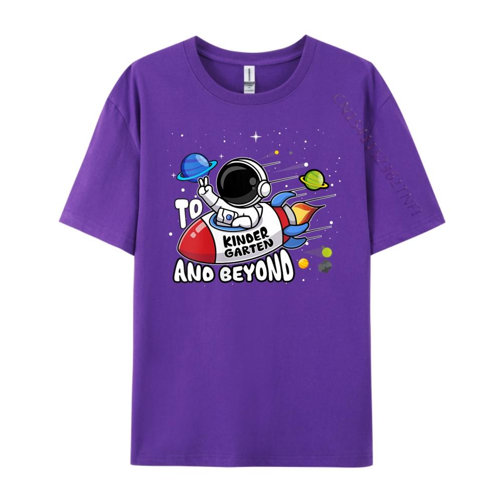 Womens To Kindergarten And Beyond Astronaut Back To School Boy Wholesale Tshirts 100 Pcs Tee Shirt Unisex