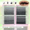 Natural Look 3D Faux Mink Lash 8-16mm Length DIY Lash Extension Kit  Makeup Enhancement