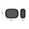 Estojo de Carregamento Para JBL Wave Beam/JBL Vibe Beam - Caixa Carregadora Sem Fio Bluetooth de 600mAh Substituição, Para Porta Tipo-C, Sem Fones de Ouvido