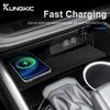 For Toyota Highlander 2024 2025 Car Wireless Charger Mobile Phone Fast Charging Holder 15W Charger Board
