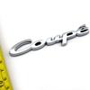 3D Auto Fender Tail Trunk Coupe Emblem Badge Decal Car Sticker
