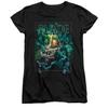 Blade Womens/Ladies Surrounded Ringspun Cotton Fitted T-Shirt