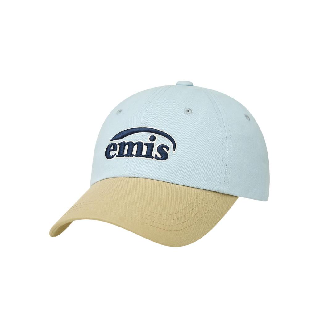 [EMIS] DUO LOGO TWO TONE BALL CAP - 6 Retro-Chic Colors
