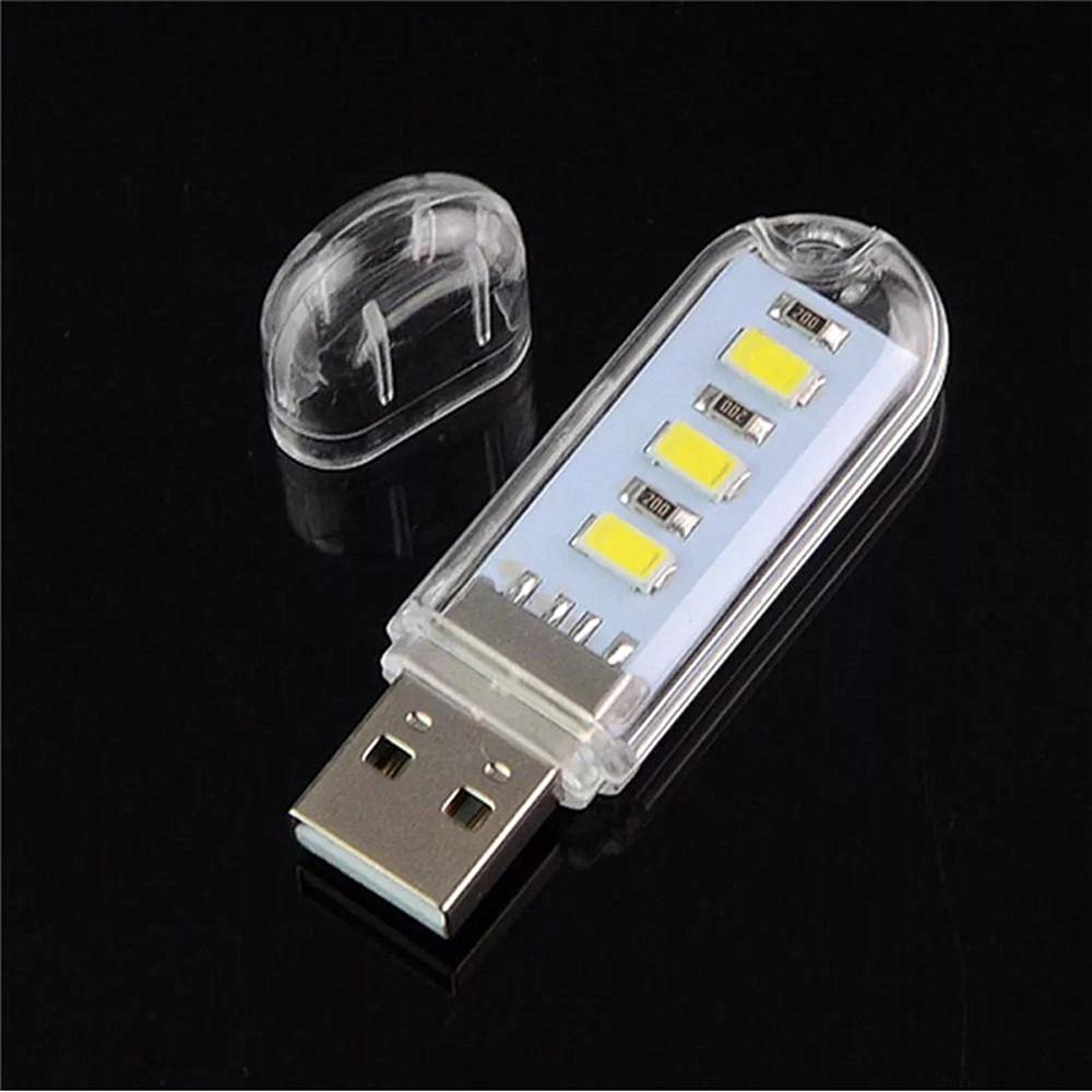Mini USB Light 5V Power 8LEDs 3LEDs USB LED Lights Reading Book Lamp USB Night Light Book Light