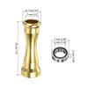 PATIKIL Reel Handle Knob Fishing Reel Power Handle for Reel Light Gold Replacement, Metal, Knob, S/D Accessories,