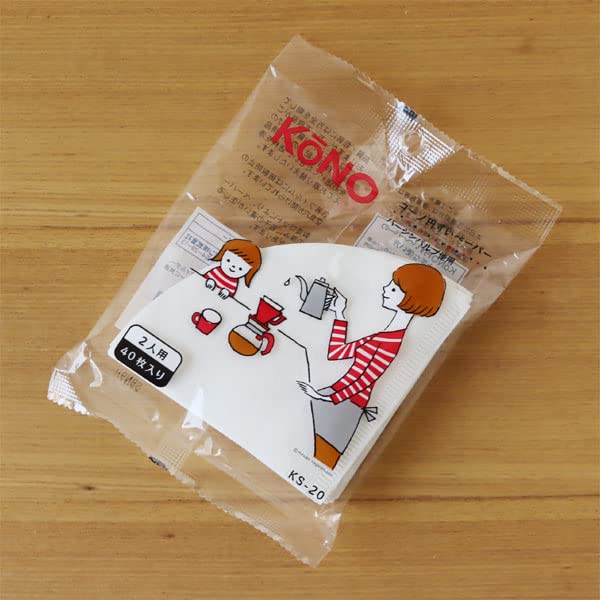 KONO-stil prestigefull droppset för 2 personer Trähandtag