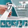 1080 ° Rotatable Extension Faucet Sprayer Head Water Tap Nozzle Universal Bathroom Tap Extend Adapter Aerator 2 Spray Modes