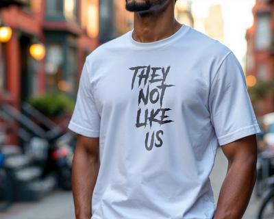 They Not Like Us T-Shirt Full Size S-4XL