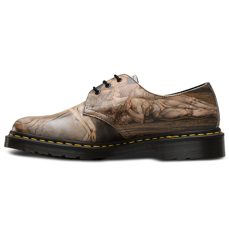 Dr. Martens X William Blake 1461 White Backhand Women Sneaker Multicolor 22874102