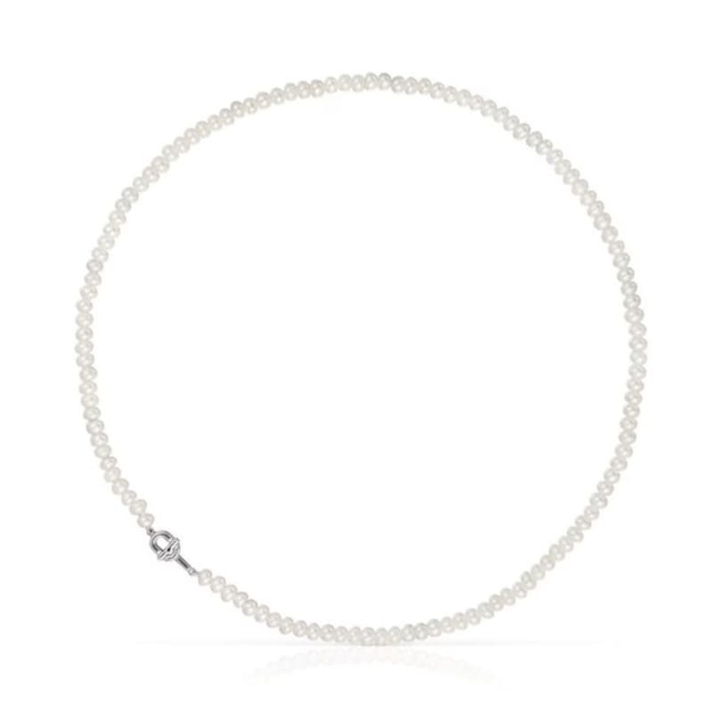 

Tous Silver Necklace with Cultured Pearls Tous Manifesto / MANIFESTO Necklace / Necklace / 311692520 FREE