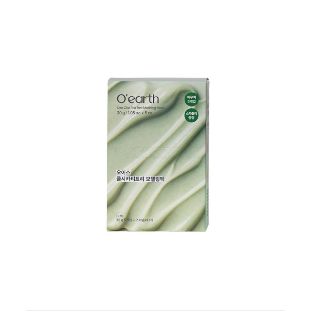 Tonefitsun Ours Cool Cica Tea Tree Modeling Pack 30g 5 Pack 1pcs/ OECCM00017x1