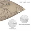Dragonriders Of Pern Maps Square Pillowcase Polyester Linen Velvet Printed Zip Decorative Home Cushion Cover