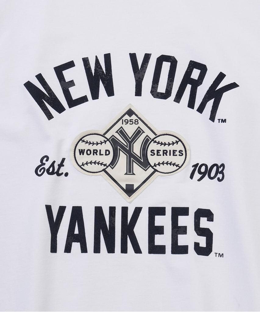 NEW ERA Mlb New York Yankees 1958 T-Shirt White