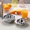 Manual Juicer Lemon Orange Squeezer Portable Hand Press Stainless Steel Citrus Juicer for Home Kitchen