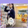Adorable Cartoon Large And Medium Student Shoulder Bag For Boys And Girls Cute Dog Design