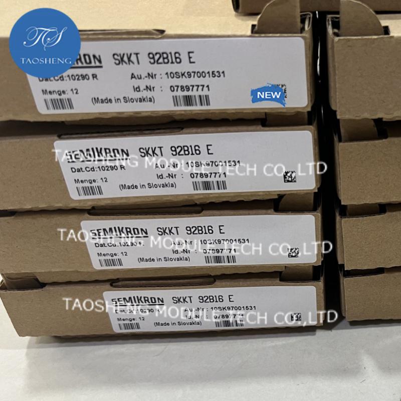 1 STÜCK SKKT92/16E SKKT92B16E SKKT106/16E SKKT106B16E SKKT92/14E SKKT92B14E SKKT92/12E SKKT92B12E 1200V Neues Thyristormodul