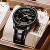 POEDAGAR National Top Waterproof Luminous Calendar Men's Watch Student Korean Style Casual Sports Wristwatch
