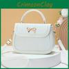 Block Eyecatching Color Shoulder Bag With Ample Space And Trendy Retro Style European