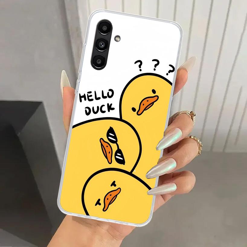 

Funny Cute Yellow Duck You Phone Case for Samsung Galaxy A17 A16 A37 A26 A36 A57 A56 A15 A25 A35 A55 A14 A24 A34 A54 A13 A23 A33 Samsung A23