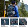 MOUNTAINTOP 40L Hiking Backpack - Smoke Blue