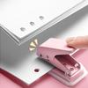 1pc Mini Single Hole Punch 6mm Circle Holes Small Tiny with Non-Slip Removable Base & Lock for Journaling