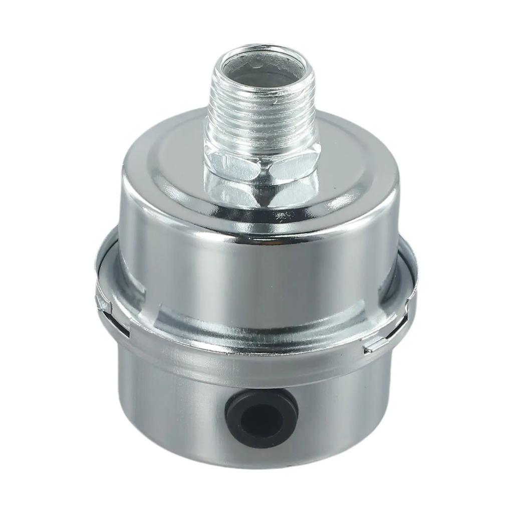 1pc Air Compressor Muffler 12.5mm 16mm 20mm Oil-free Air Compressor Intake Noise Filter Muffler Air Compressor Pump Accessories