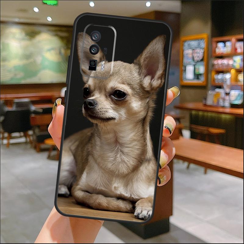 

Chihuahua Dog Cute Animal Case For Xiaomi 15 Ultra 13 14 11T 12T 13T 14T Pro POCO X7 Pro X3 X5 X6 M6 F5 F6 Pro Cover POCO F5