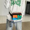 Color-Block Chest Bag for Men & Women – Trendy Multi-Pocket Waist Pack with Adjustable Strap – Perfect for Streetwear, Travel & Daily Use