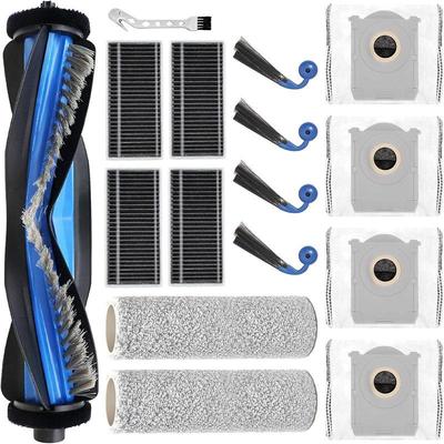 For Ecovacs X9Pro Omni/Deebot X9 Pro Soft-Bristled Roller Dust Bag Side Brush Filter Replaceable Robot Vacuum Cleaner Spare Part