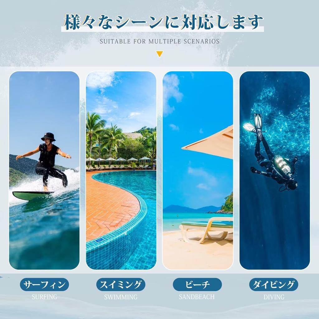 THREEGUN Costum de baie rash elastic amfibiu Rash Îmbrăcăminte de baie UV Mărime Femei Guard, Jambiere, Jambiere, Jambiere, Lenjerie de corp, Protecție, Absorbție de umiditate,