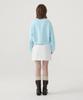 COVERNAT WOMAN Cooper Logo Sweatshirt Sky Blue