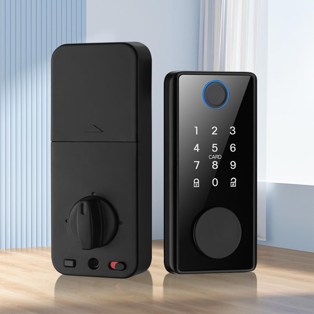 Tuya APP Smart Card Digitaler Code-Schloss-Aluminiumlegierung Bluetooth-kompatibel Sicherheits-Türschlösser Schlüsseloser Zugang Diebstahlschutz für Hotel