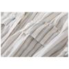 Luxury Summer Linen Dress with Stripes Thin and Comfortable High Quality Womens Fashion