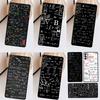 Physics Science Maths Formula Case For Samsung Galaxy S23 FE S20 S21 S22 Ultra S8 S9 S10 Plus Note 10 20 Ultra Soft Cover
