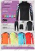 Unisex Long Sleeve Goalkeeper Kit: Protective Jersey & Pants for Training and Competition