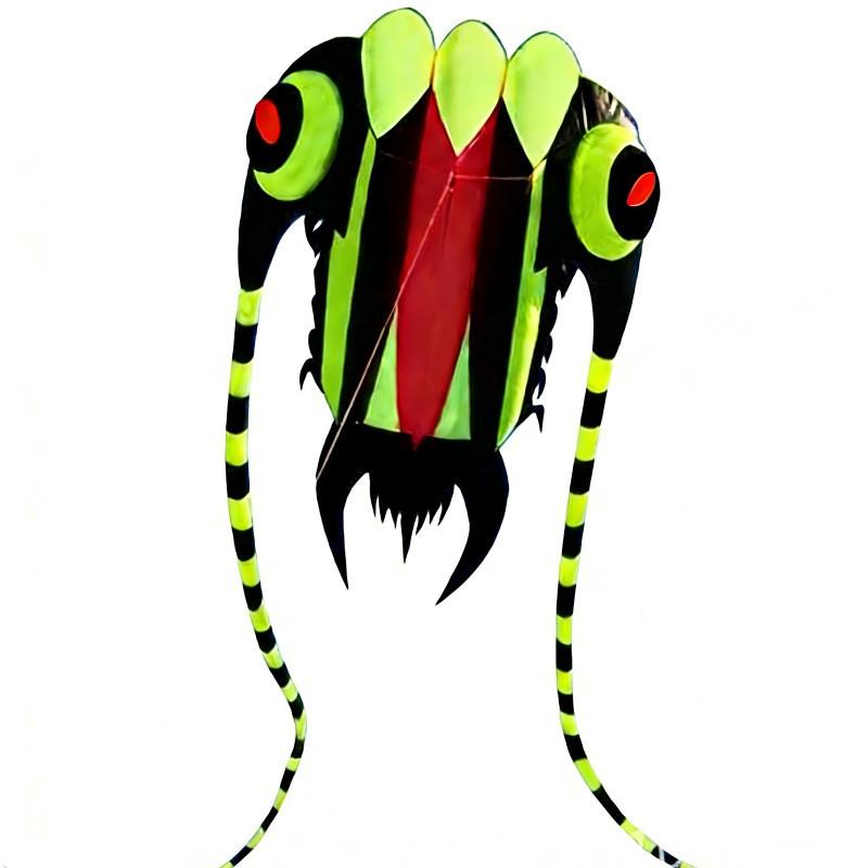 Soft Tailed Insect Kite With Glass Fiber Frame For Childrens Outdoor Play And Gift Giving