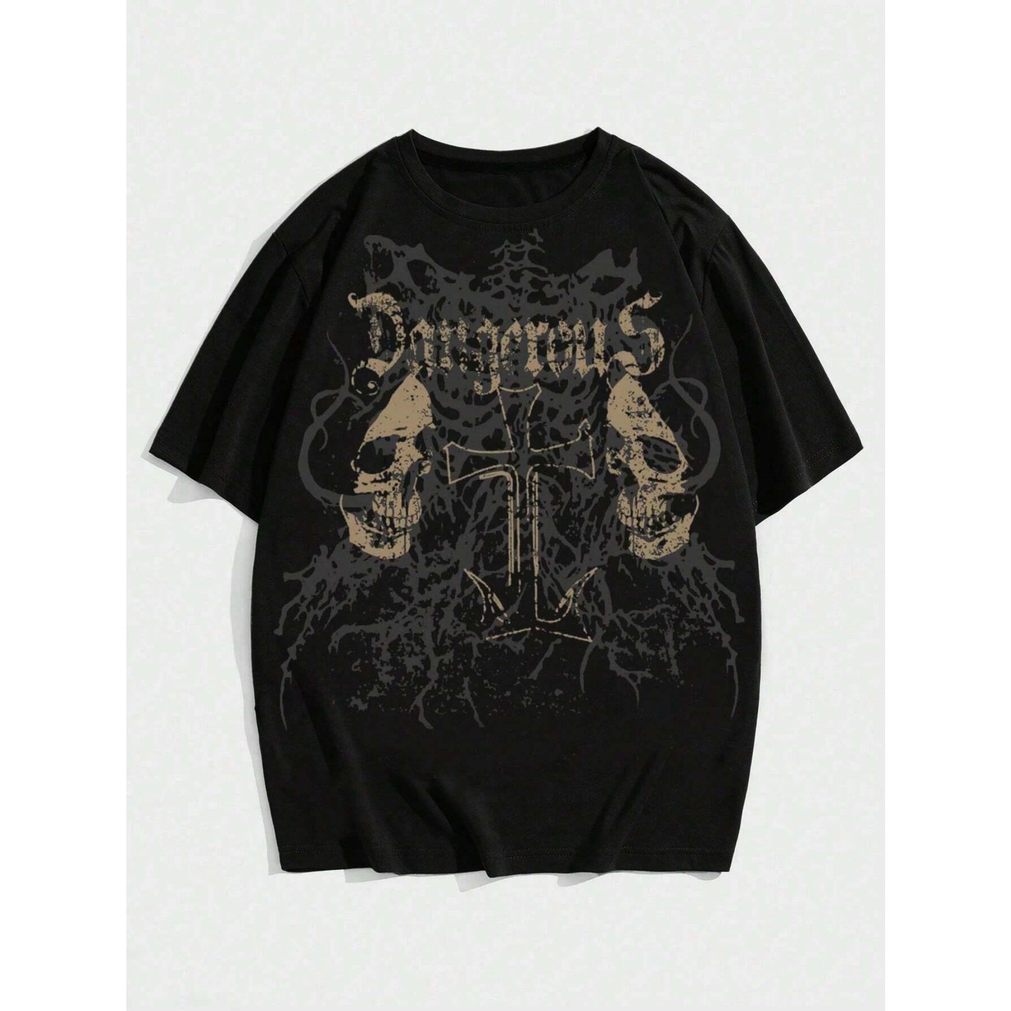 

Футболки для мужчин Новинки в Топах и футболках Винтажная одежда Женская футболка оверсайз Мужская хлопковая футболка Y2k Смешная 4XL