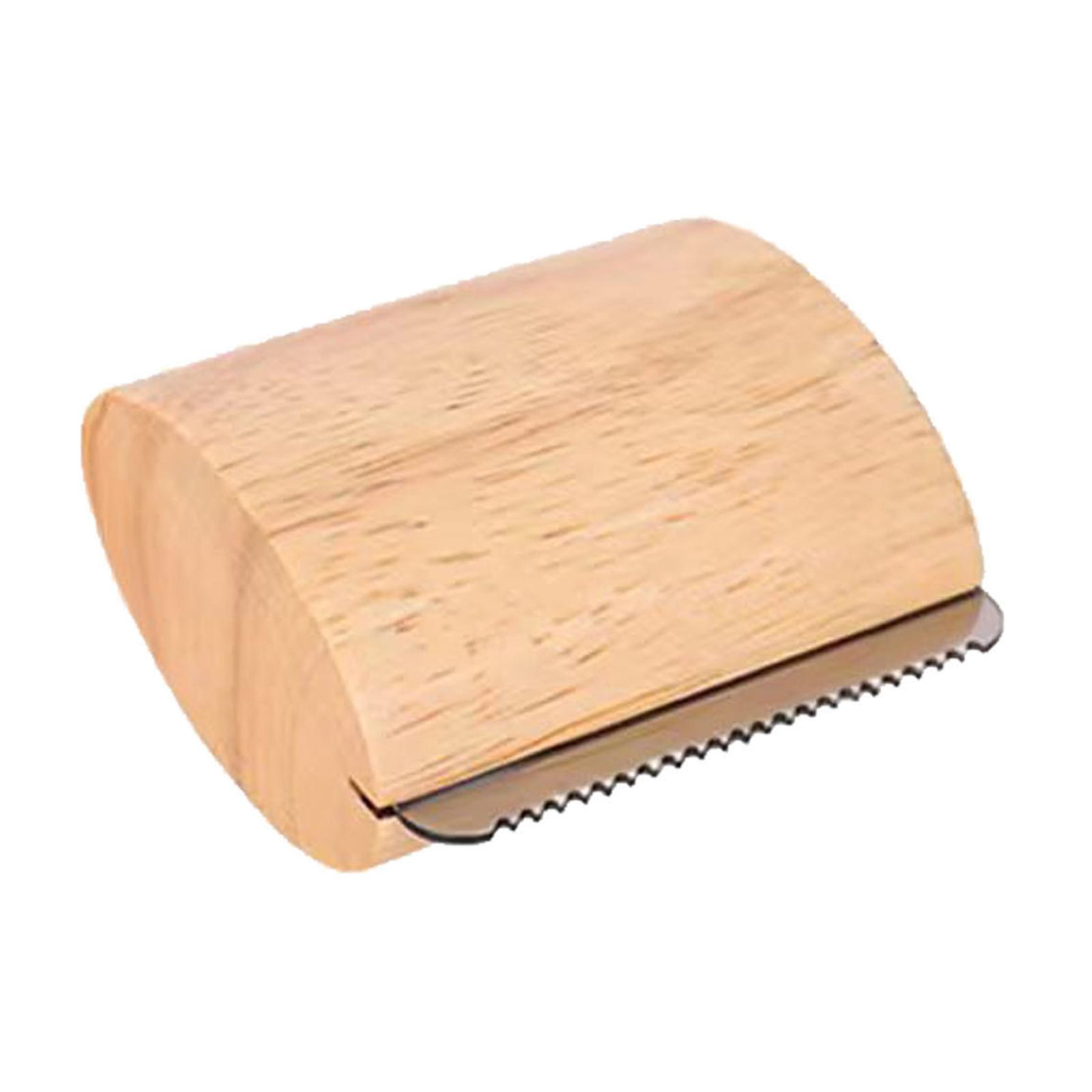 

Wooden Pet Portable Hair Scraper Dog -Horse Hair Removal Brush Home Cleaning Grooming Brush Tool One Size