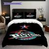 Detroit Pistons Basketball Theme Bedding(1 * duvet cover + 2 * pillowcase, without core) Christmas birthday gift Duvet cover and pillowcase