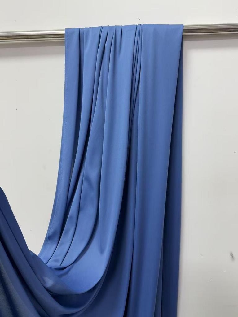 Matte Seiden-Stretch-Stoffe für Hochzeitsvorhänge und Hoteldekoration