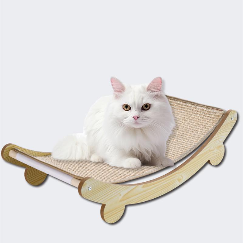 Detachable Cat Scratch Board Wear-resistant Cats Sleeping Bed Multifuction Pet Toy Cats Scratching Pads Sisal Hemp Cat Furniture