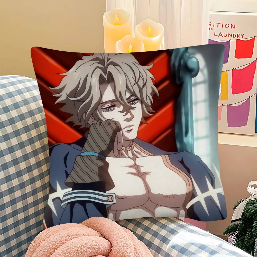 1Pc Record Of Ragnarok Anime Pillow Case Fashion Square Pillowcase Bedroom Sofa Room Ins Decoration Leisure