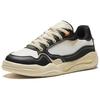 Anta Skywalker Slip Resistant Durable Breathable Low Top Skate Shoes Women Sneakers Black Brown 122428052-3