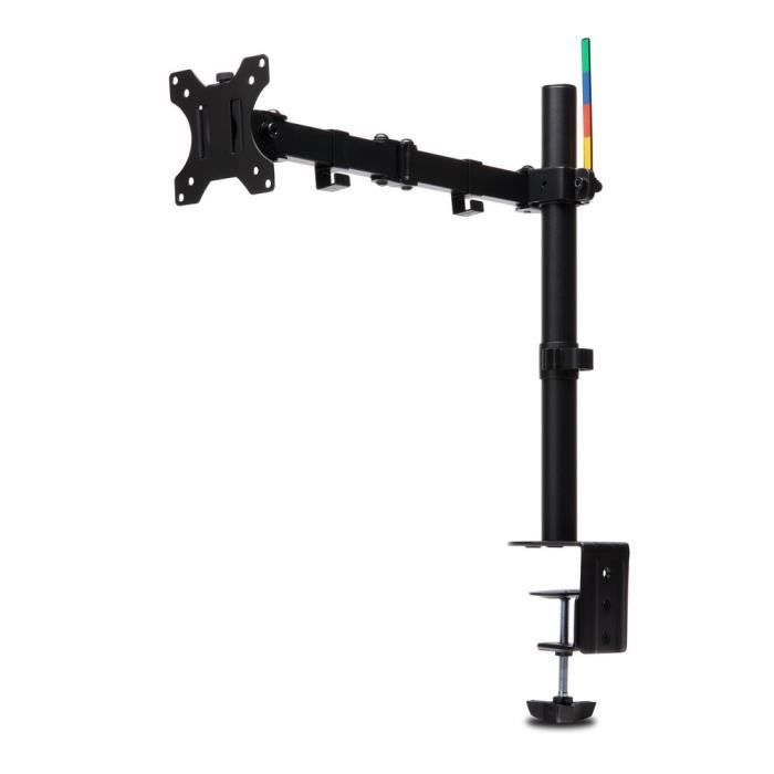 Bras De Montage D'écran Plat - KENSINGTON - K55408WW - Noir - Aluminium - Charge Max 8 Kg